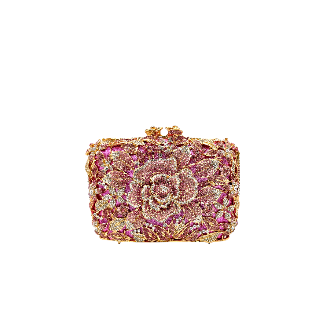 Elegant Bridal Clutch -SH21 - Fashion Vogue 