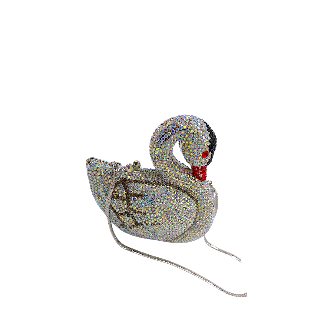 Astonishing Swan Clutch - Fashion Vogue 