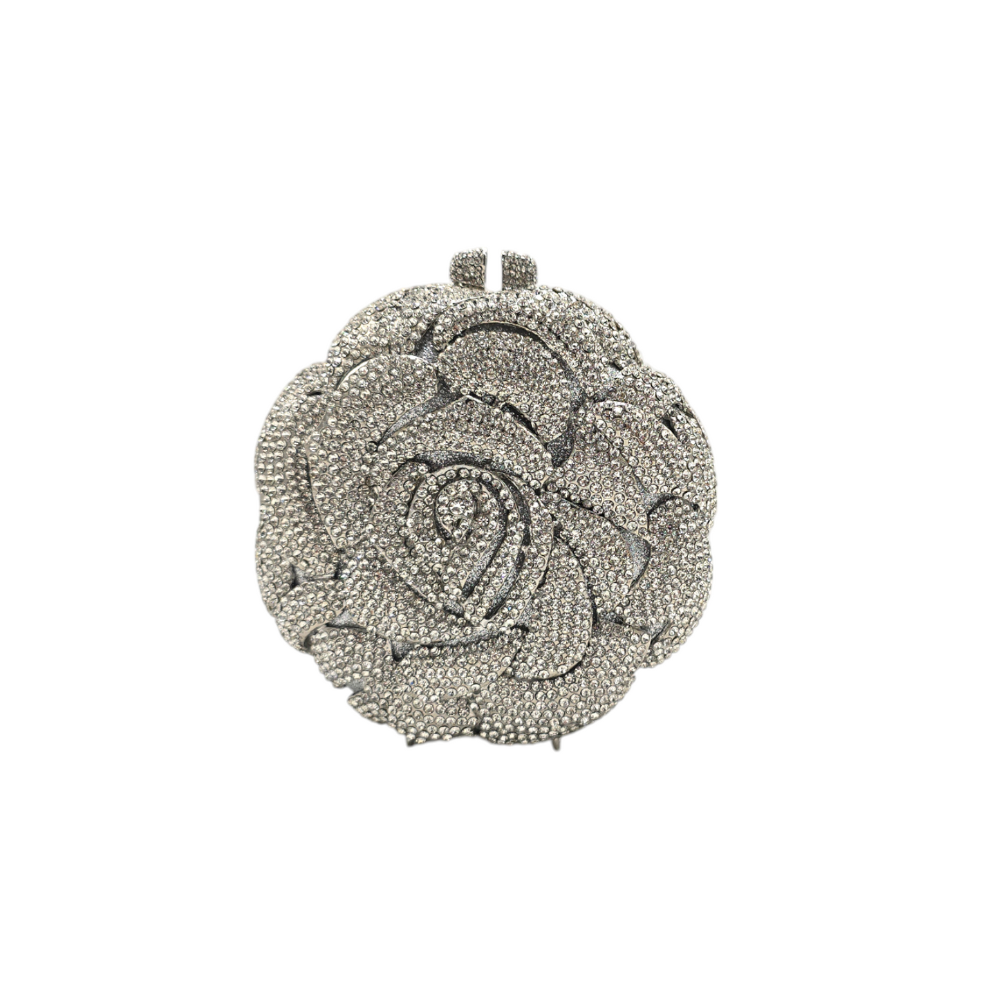Exquisite Round Flower Clutch - Fashion Vogue 