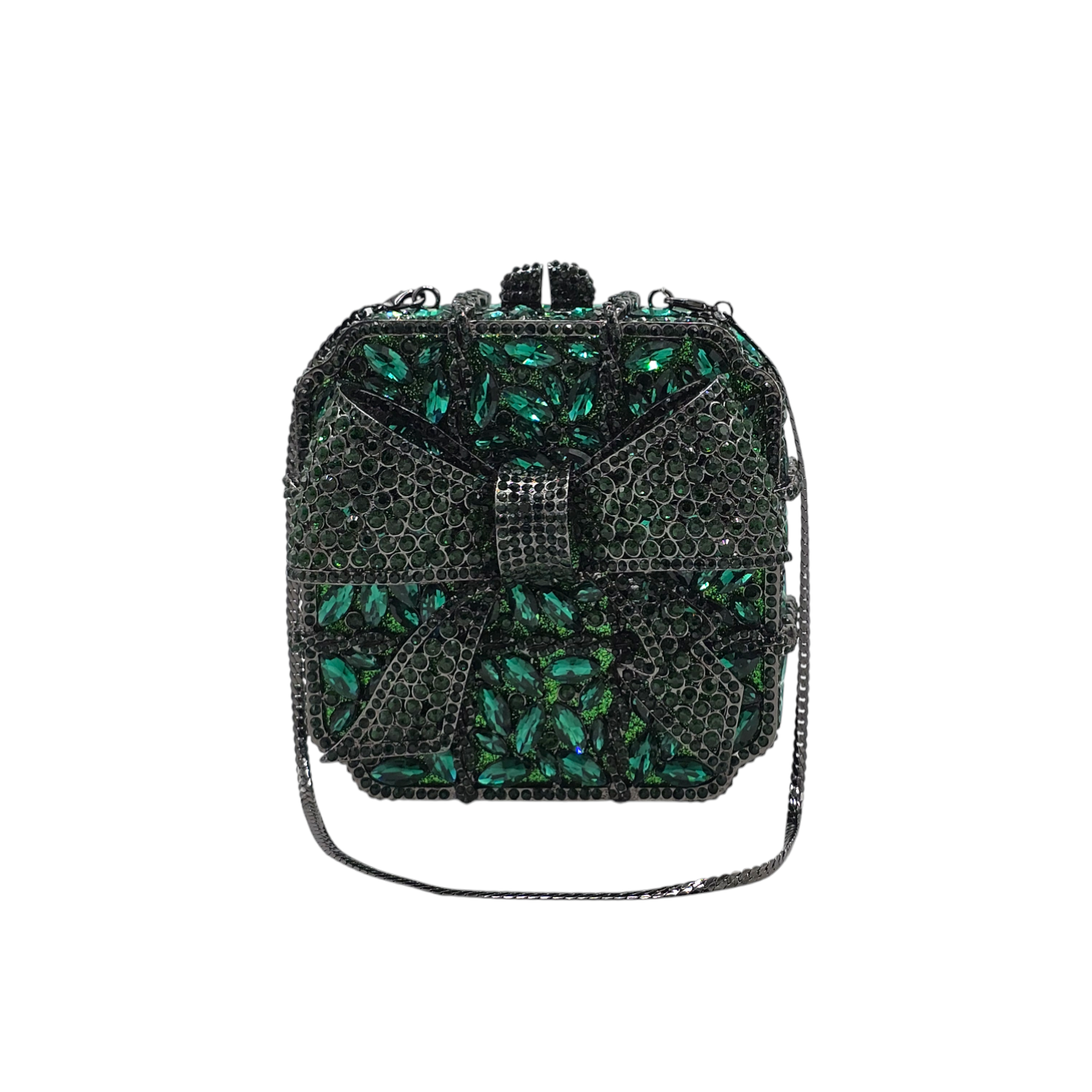Bow Styled Box Clutch - Fashion Vogue 