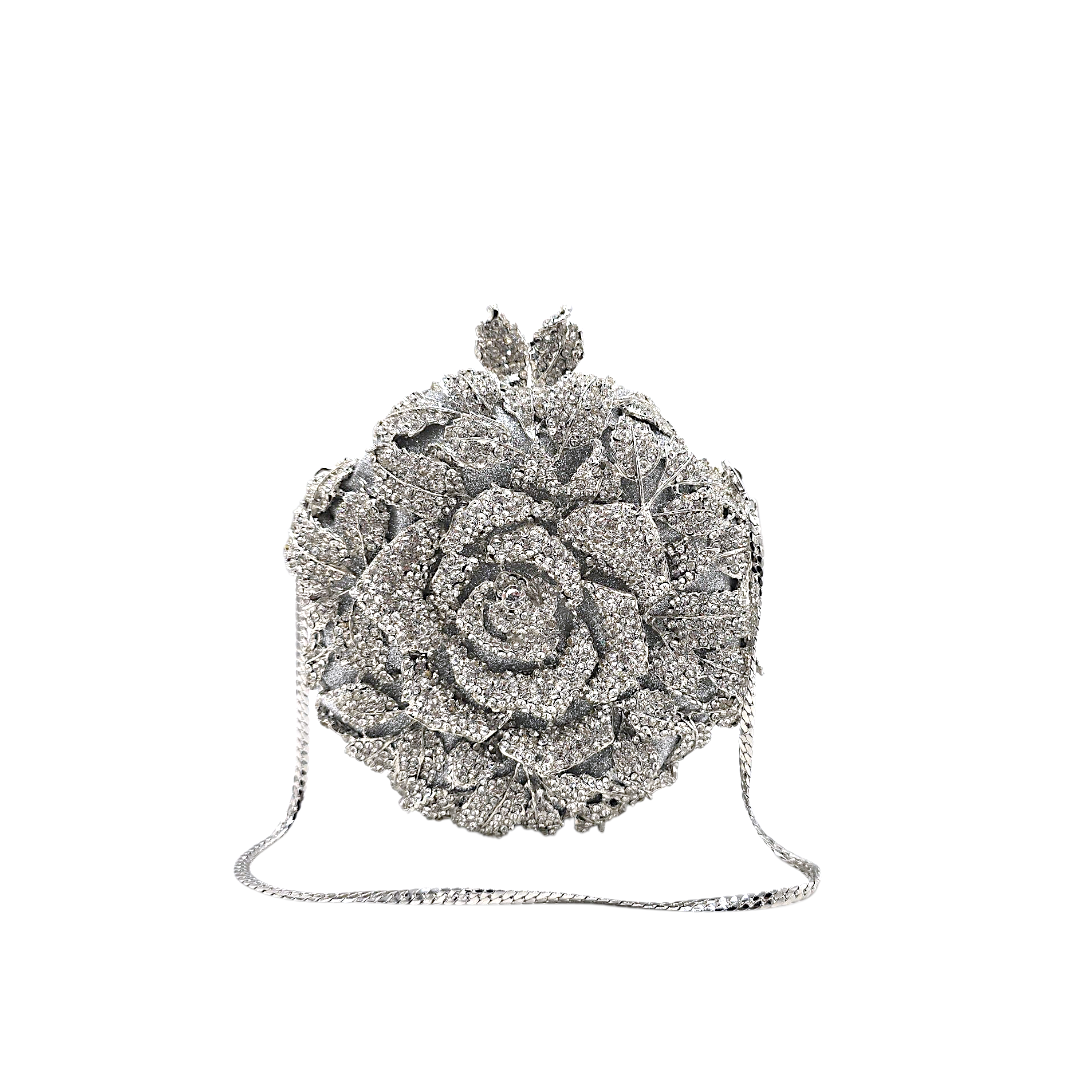 Dazzling Flower Clutch - 3003 - Fashion Vogue 