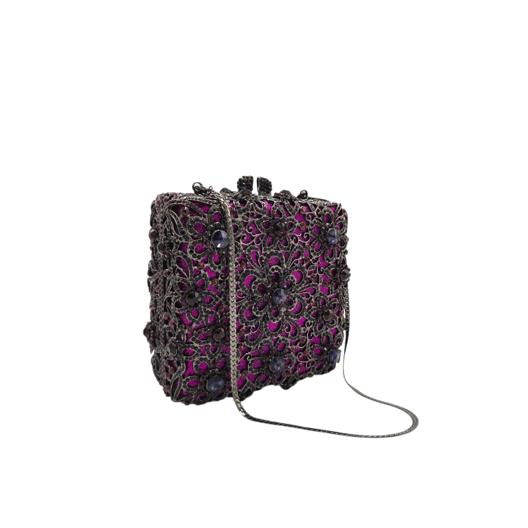 Elegant Floral Clutch - FH09 - Fashion Vogue 