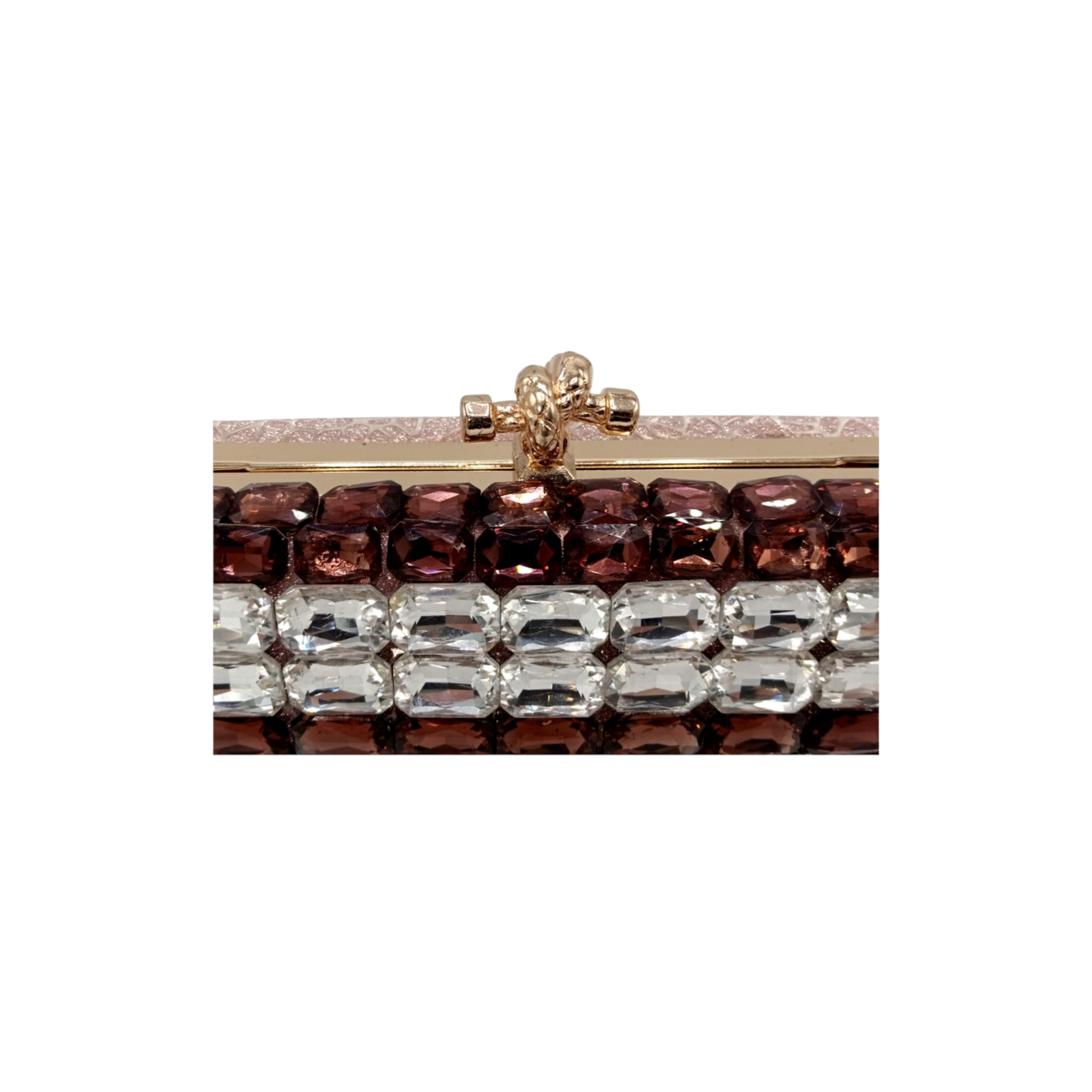 Stylish Stone Clutch - Fashion Vogue 