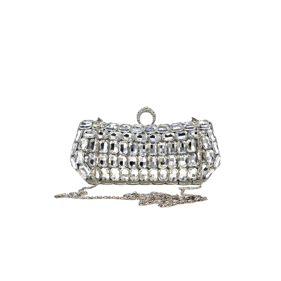 Stylish Stone Clutch - 03954-4 - Fashion Vogue 