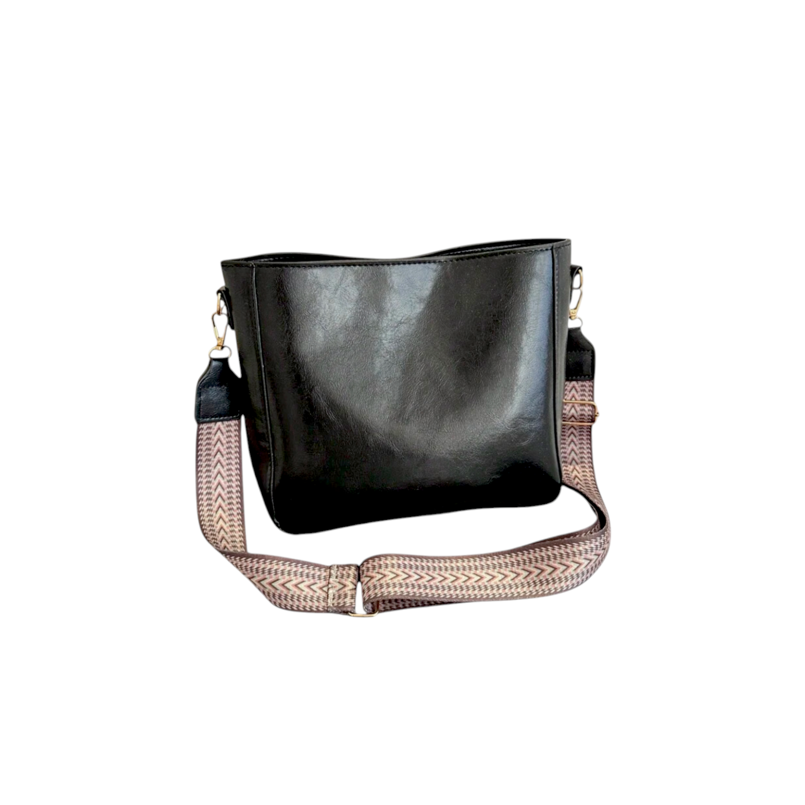 Minimalist Retro Plain Bucket Bag - Fashion Vogue 