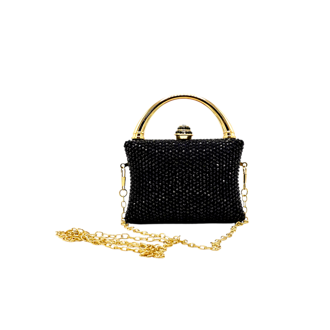 Mini Rhinestone Clutch - Fashion Vogue 