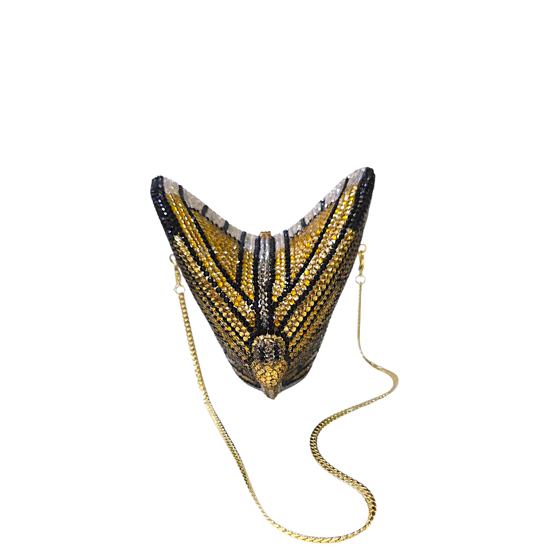 The Gilded Monarch Clutch - Fashion Vogue 