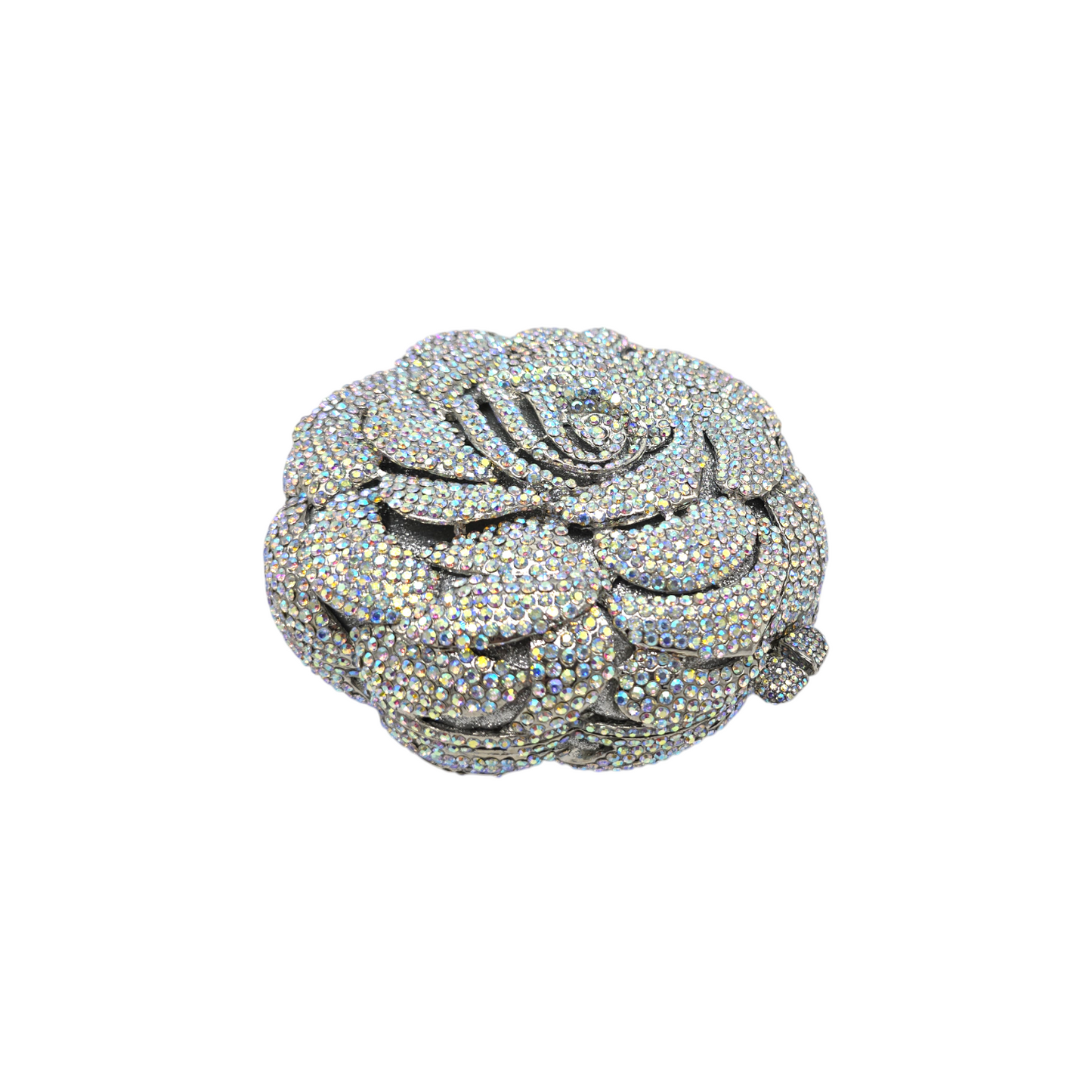 Exquisite Round Flower Clutch - Fashion Vogue 