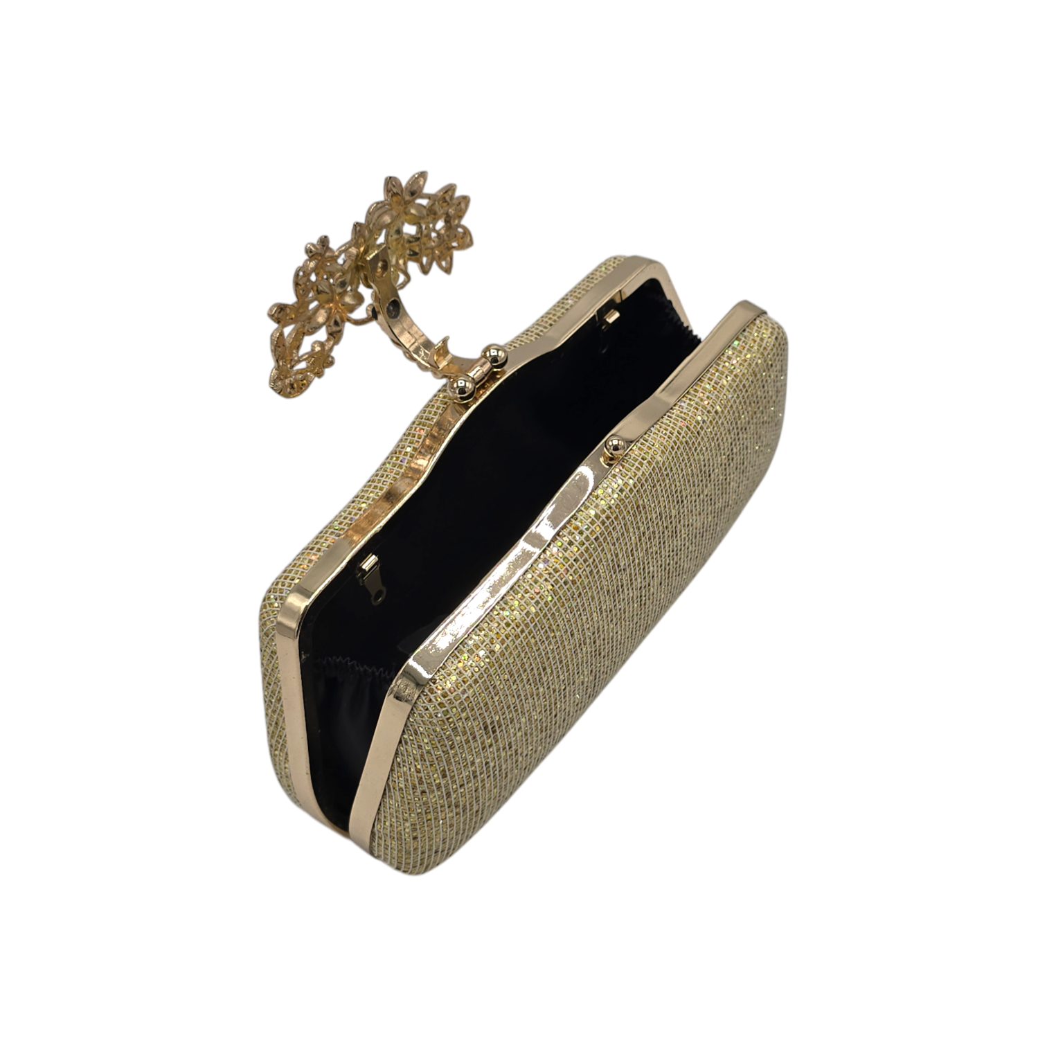 Beautiful Classic Glittery Clutch - Fashion Vogue 