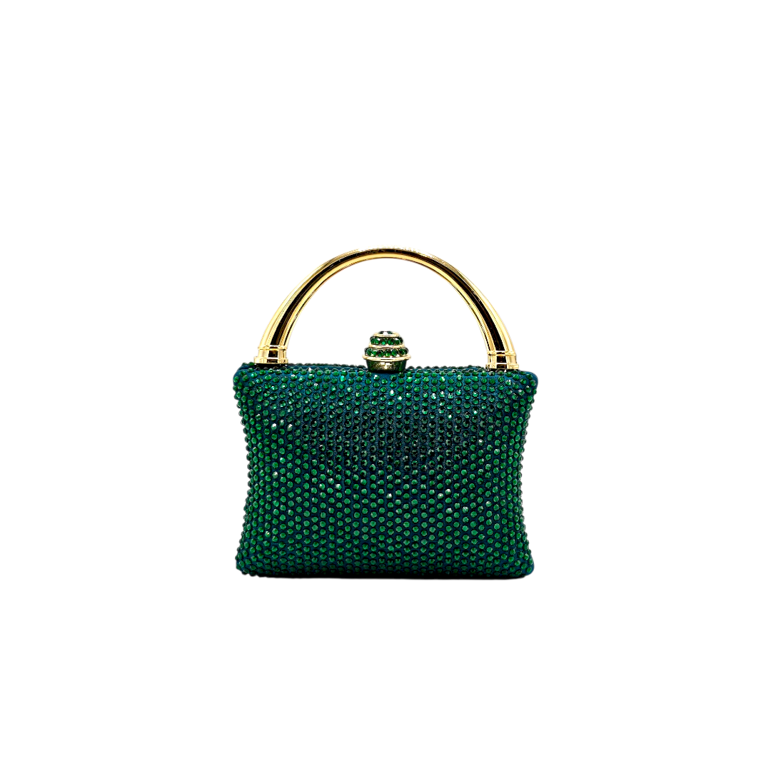 Mini Rhinestone Clutch - Fashion Vogue 