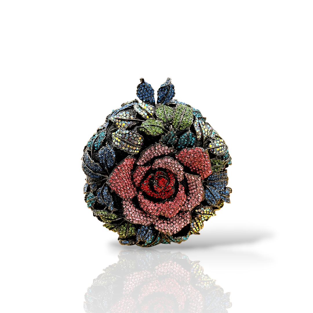 Dazzling Flower Clutch - 3003 - Fashion Vogue 