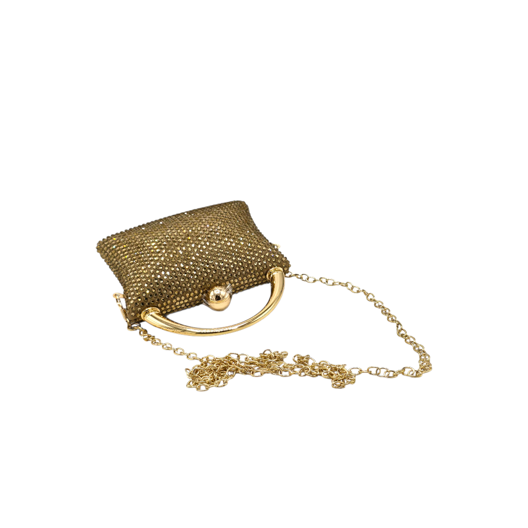 Mini Rhinestone Clutch - Fashion Vogue 