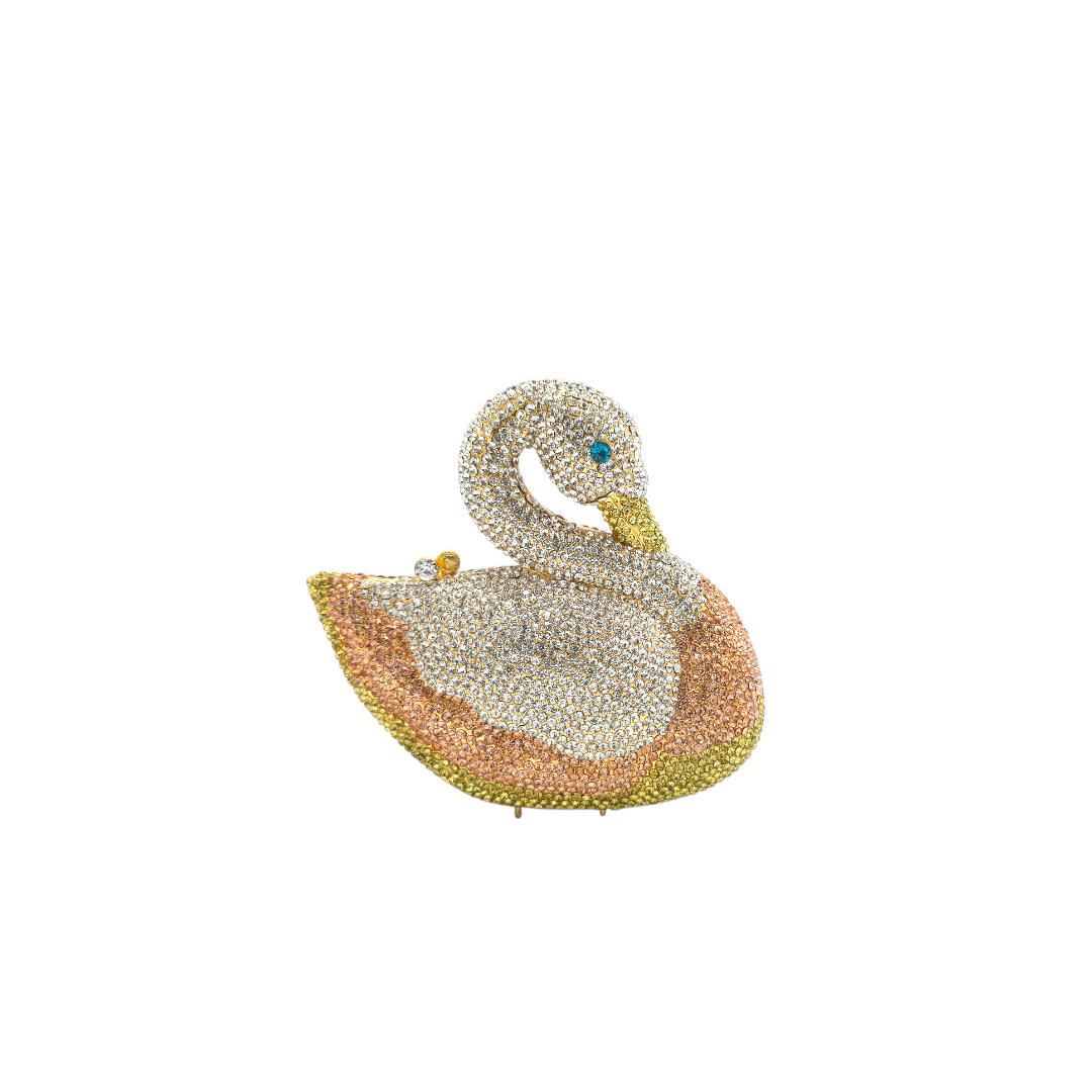 Astonishing Swan Clutch - Fashion Vogue 