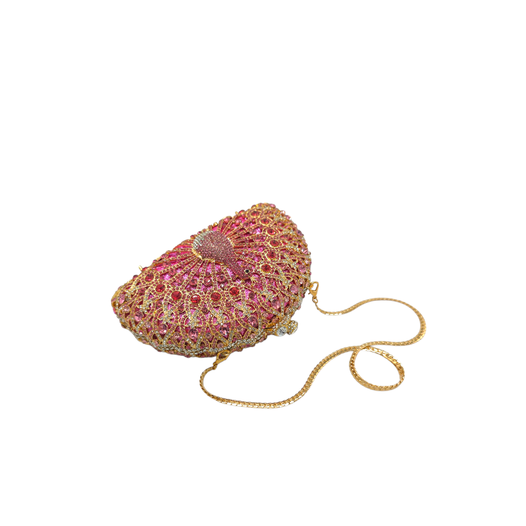 Dazzling Peacock Clutch - Fashion Vogue 