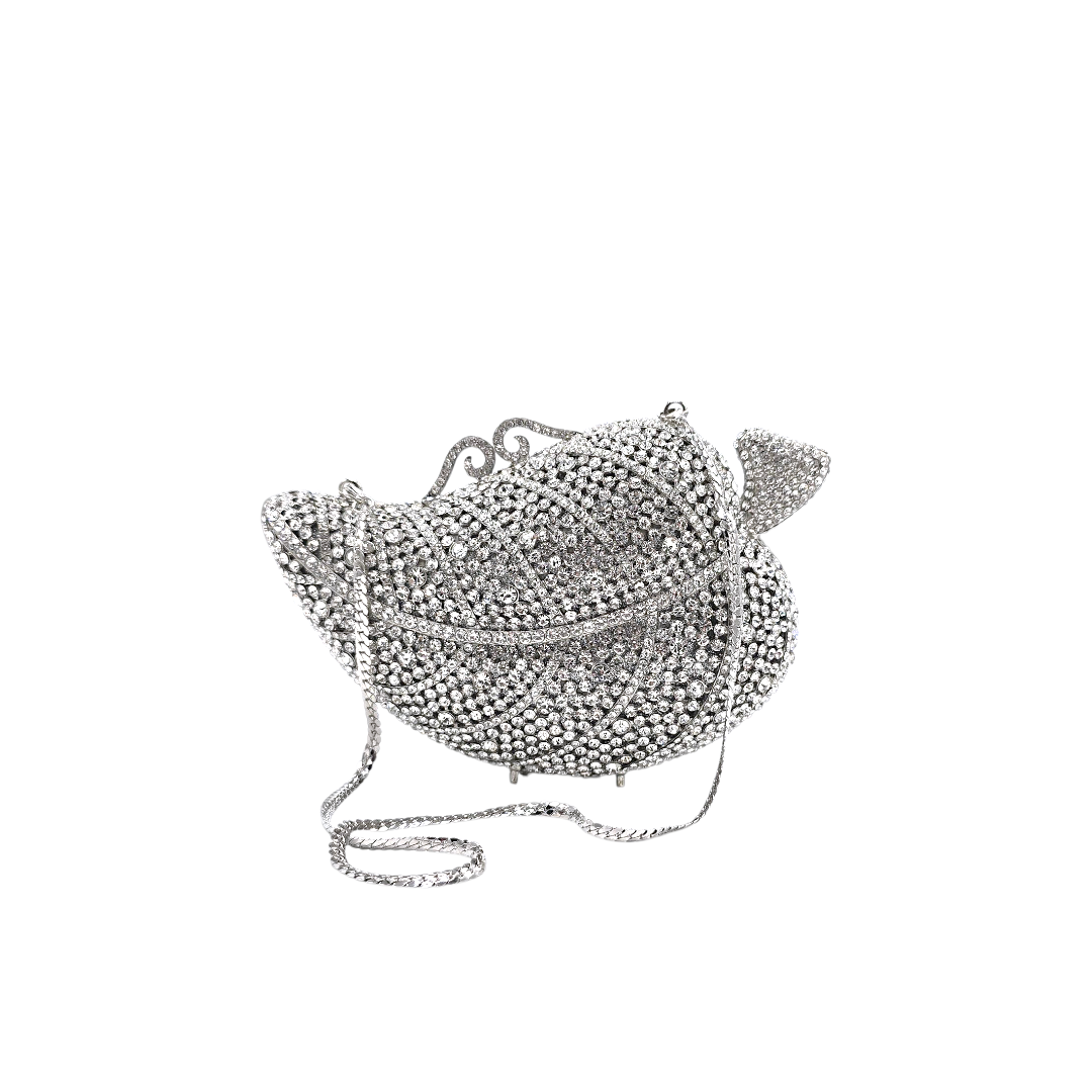 Crystal Leaf Clutch - FH06 - Fashion Vogue 