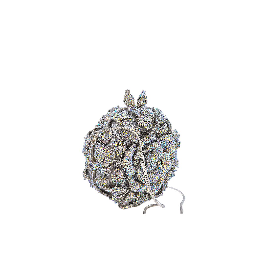 Dazzling Flower Clutch 