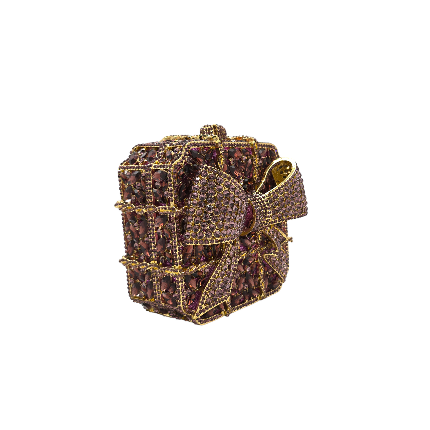 Bow Styled Box Clutch - Fashion Vogue 