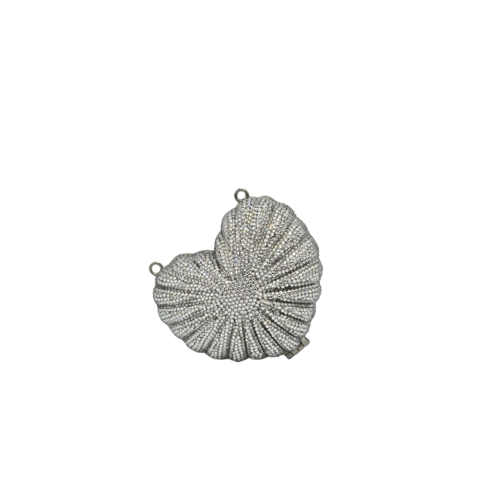 Mini Heart Swarovski Clutch 