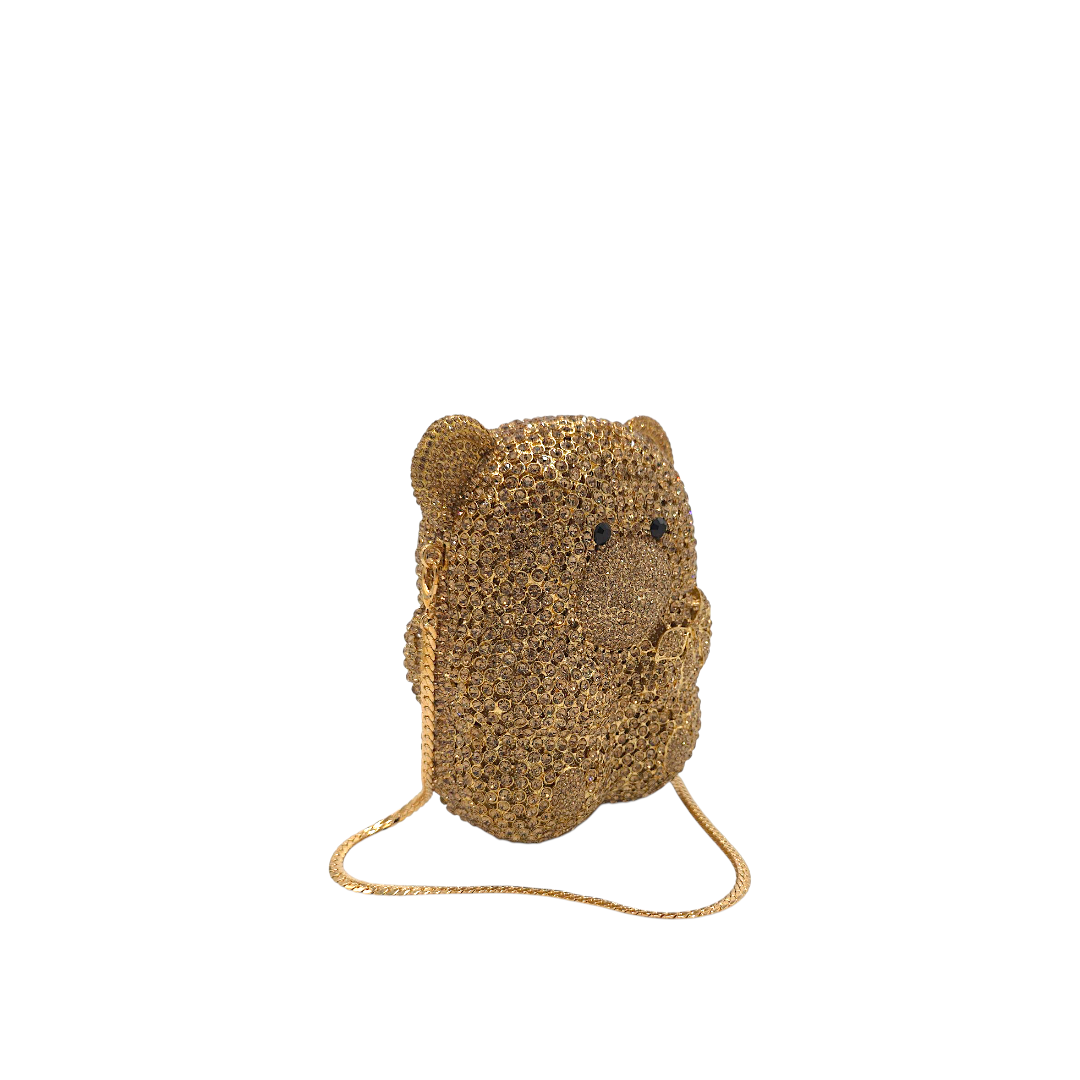 Luxury Teddy Bear Clutch - Fashion Vogue 