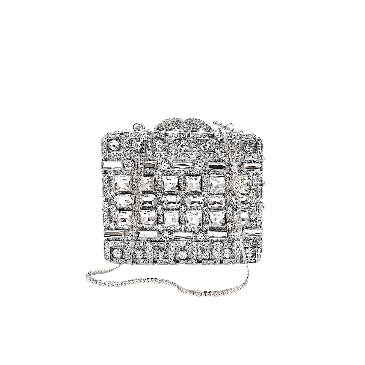 Crystal Square Clutch - Fashion Vogue 