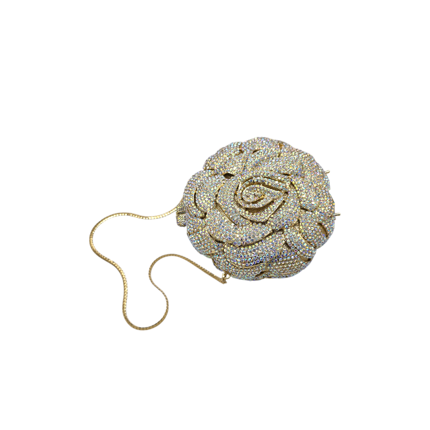 Exquisite Round Flower Clutch - Fashion Vogue 