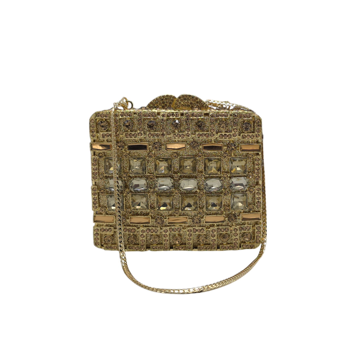 Crystal Square Clutch - Fashion Vogue 