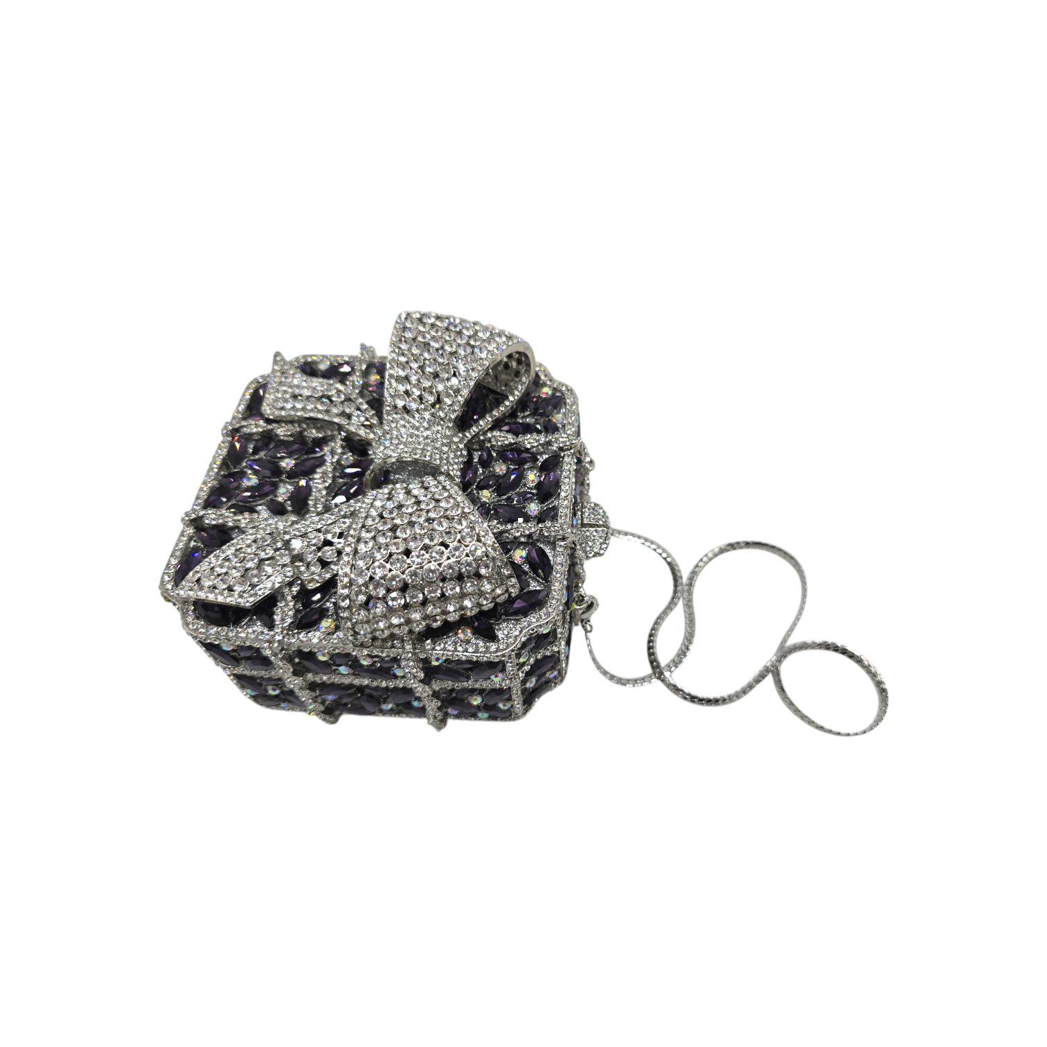 Bow Styled Box Clutch - Fashion Vogue 