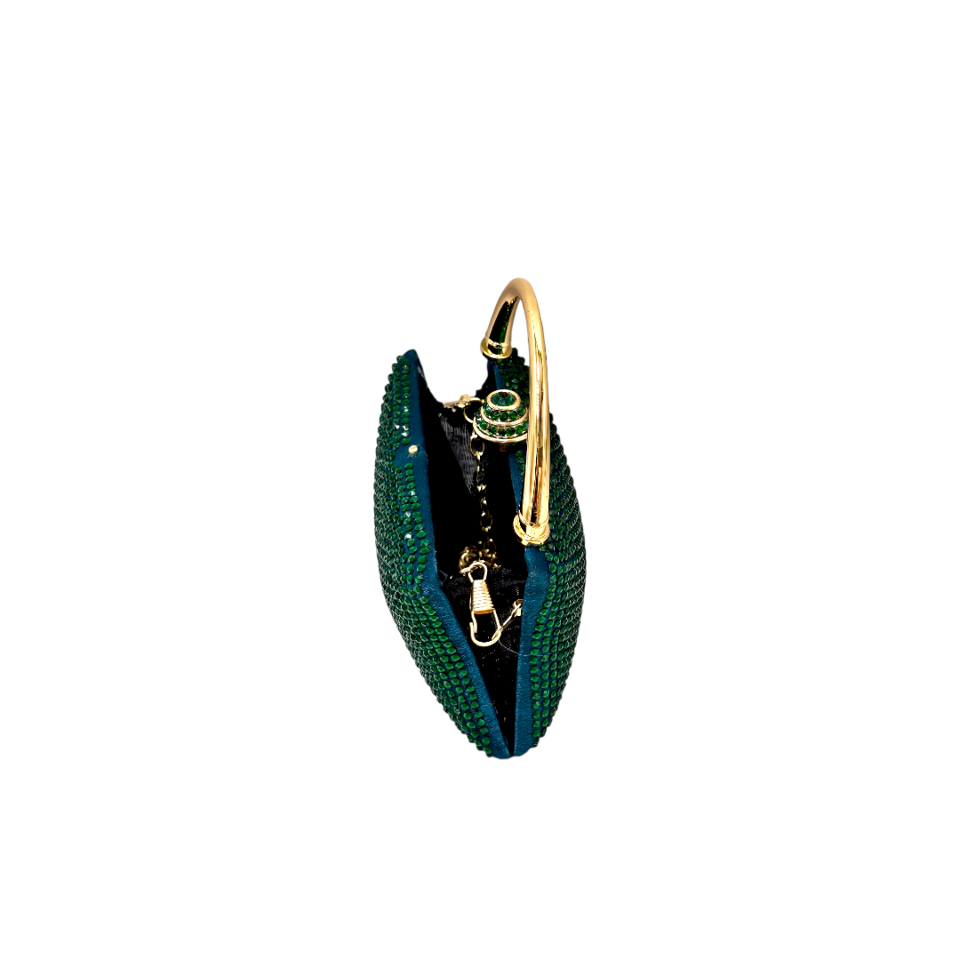 Mini Rhinestone Clutch - Fashion Vogue 