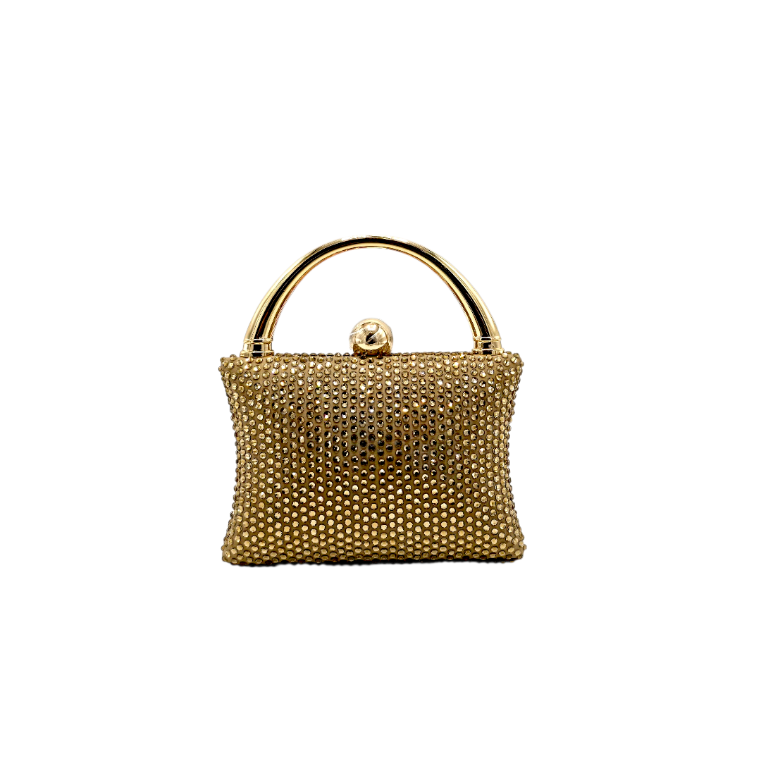 Mini Rhinestone Clutch - Fashion Vogue 