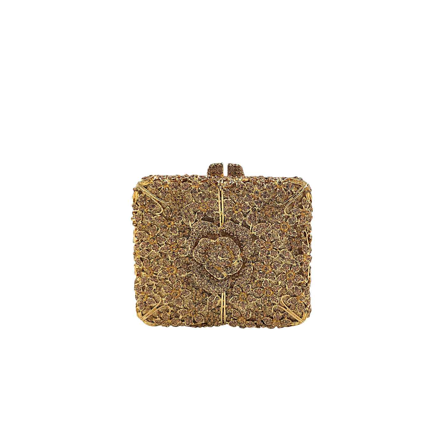 Square Rose Flower Clutch -1924 - Fashion Vogue 
