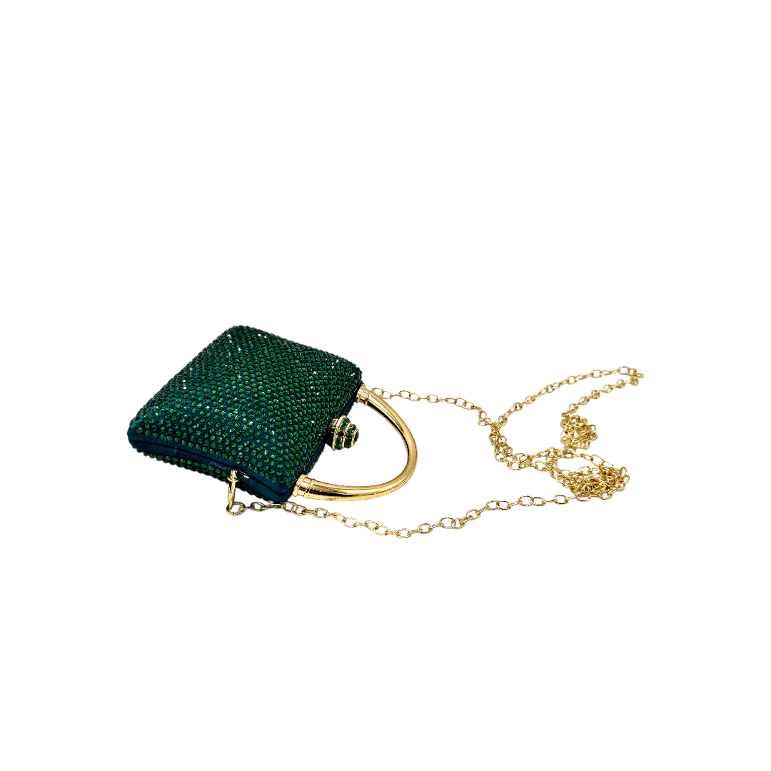 Mini Rhinestone Clutch - Fashion Vogue 