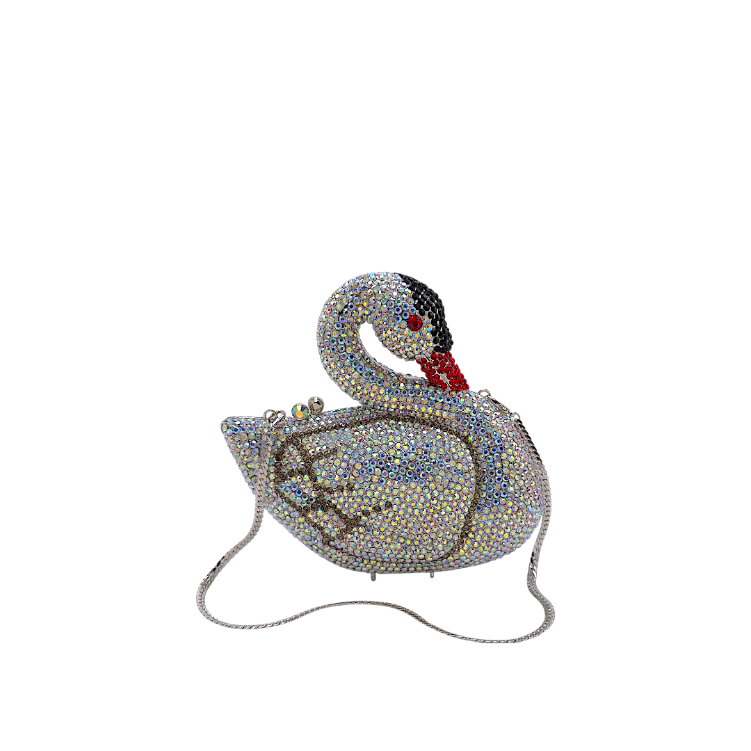 Astonishing Swan Clutch - Fashion Vogue 
