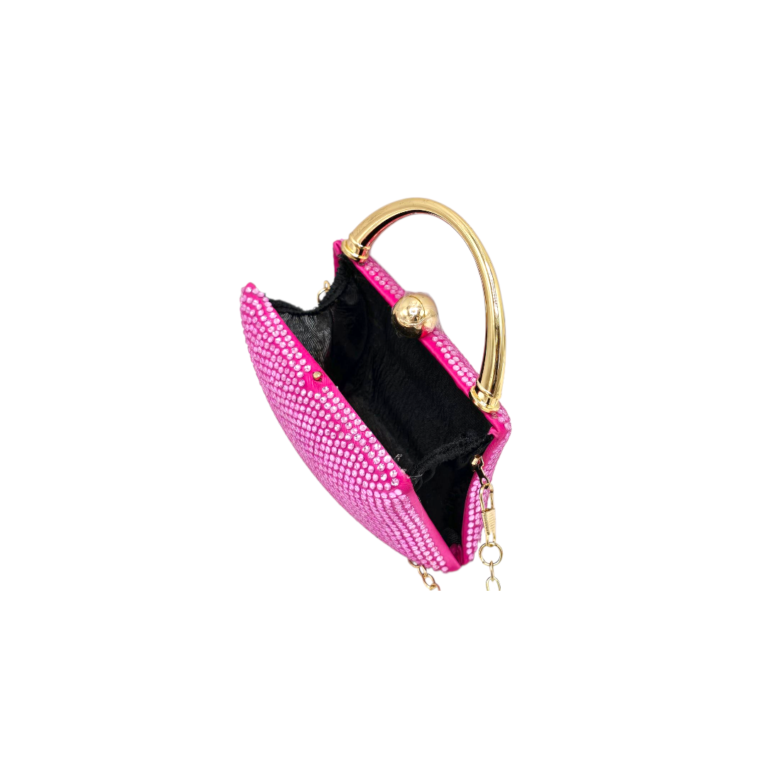 Mini Rhinestone Clutch - Fashion Vogue 