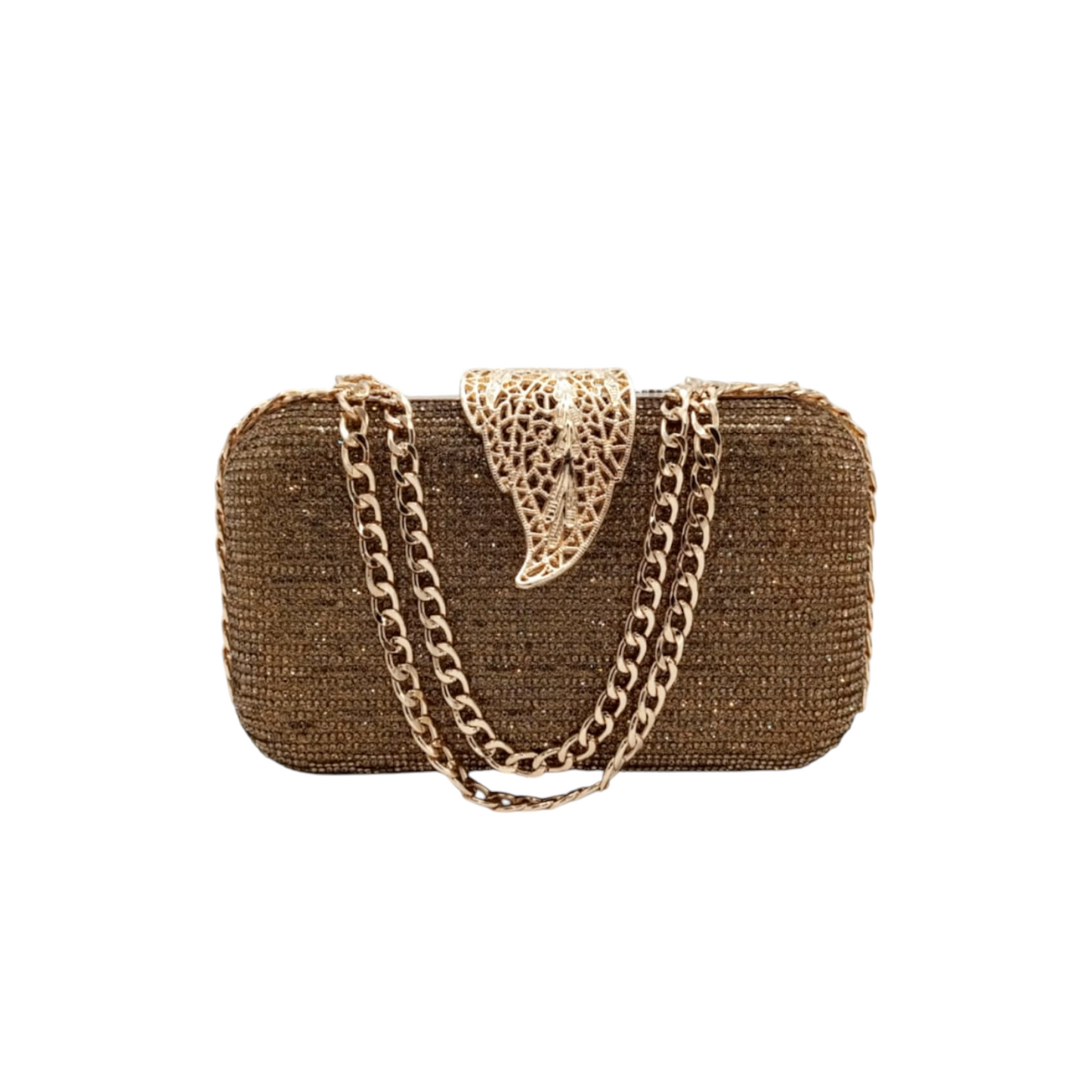 Classic Evergreen Leaf Clutch - Fashion Vogue 