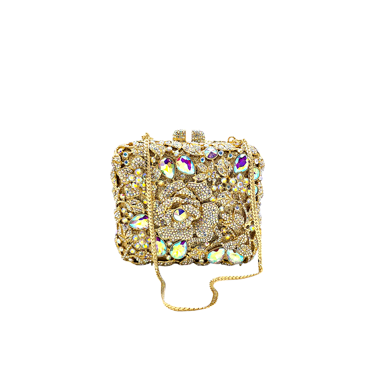 Square shape Rose Flower Clutch - 1963 - Fashion Vogue 